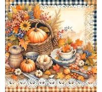 Peinture diamant thème citrouille d'automne 5D à faire soi-même, perceuse ronde complète, décor artistique pour la maison, 40x40cm