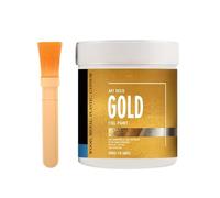 Peinture dorée pour bois - 300 g - Stylo de retouche pailleté imperméable - Peinture pour tissu doré - Pour bois, céramique, pierre, bijoux, peinture, meubles, toile