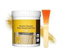 Peinture dorée pour objets en métal - Haute brillance, résistante aux intempéries, ne se décolore pas - Pour peindre, peindre des meubles, , verre, extérieur, argile, pour menuisiers et peintres