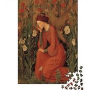 Peinture du Moyen Âge Fée | pour Adultes || 70x50cm/1000pcs Puzzles Jeux ÉduChatifs Puzzles De Décoration Intérieure
