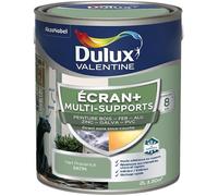 Dulux Valentine ECRAN+ MULTI-SUPPORTS EXTERIEURE - Peinture en Phase Aqueuse pour l'Éxtérieur et l 'Intérieur - Satin Vert Provence 2 L