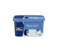 Dulux Valentine Peinture Si Simple Peinture Intérieure Toutes Pièces - Peinture Mur et Plafond, Porte et Plinthe - Couleur : Le Bleu Clair Satin - 2,5 L