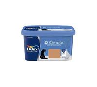 Dulux Valentine Peinture Si Simple Peinture Intérieure Toutes Pièces - Peinture Mur et Plafond, Porte et Plinthe - Couleur : L'Ocre Satin - 2,5 L