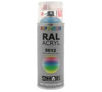 Peinture - DUPLICOLOR - RAL ACRYL 5012 - 400 ml - Bleu lumineux - Brillant