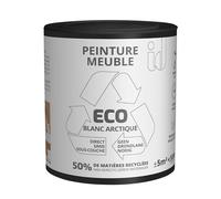 Peinture ECO pour boiseries et meubles - blanc arctique 500ml - ID PARIS