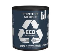 Peinture ECO pour boiseries et meubles - Bleu grisé 500ml - ID PARIS