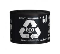 Peinture ECO pour boiseries et meubles - noir 300ml - ID PARIS