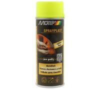 Peinture Elastomere Pelable Jaune Fluo Motip 400ml Spray Plast