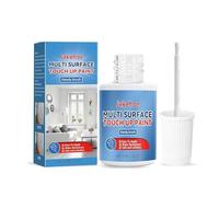 Peinture émail de bain de 30 ml - Peinture de retouche pour carrelage - Séchage rapide - Pour réparer les petites rayures, défauts et fissures - Convient pour la cuisine, la salle de bain, le