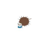 AB Gee Humbrol 14ml No. 1 Tinlet Enamel Paint 98 (Chocolate Matt)