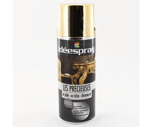 Peinture en aérosol - ADEA - Sinto Precieu - Dorée chrome brillant - 400 ml - Multicolore