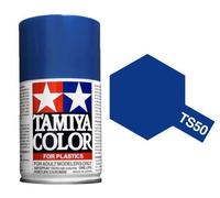 PEINTURE EN AÉROSOL COULEUR TAMIYA TS-50 POUR BLEU PLASTIQUE MICA - 100 ML