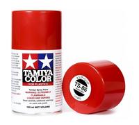 Tamiya Peinture en aérosol TS-86 Rouge brillant pour plastique 100 ml