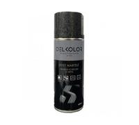 Peinture en Aérosol - DELKOLOR - Effet Martelé - 400ml - Gris Anthracite - Anti-rouille