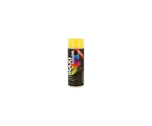 Peinture en aérosol MAXICOLOR Jaune Zinc RAL 1018 brillant 400 ml MX1018