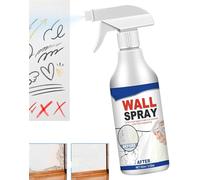 Peinture en aérosol polyvalente pour réparation de murs et de plafonds - Peinture à base d'eau, couleur blanche, couvre les taches, scellant et détachant (1