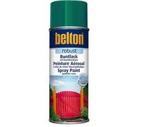 Peinture en aérosol - ROBUST BELTON - Vert caraïbes - Haute résistance - Séchage rapide - Application facile