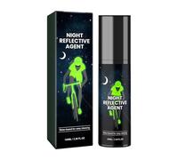 Peinture En Aérosol Vif - 100 Ml De Peinture Lueur Réfléchissante | Spray Lumineux, Couleur De Sécurité, Revêtement De Brillance À Sec Rapide Pour Équipement Extérieur, Art Pour Vêtem