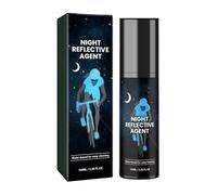 Peinture En Aérosol Vif - 100 Ml De Peinture Lueur Réfléchissante | Spray Lumineux, Couleur De Sécurité, Revêtement De Brillance À Sec Rapide Pour Équipement Extérieur, Art Pour Vêtem