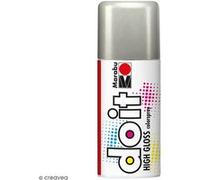 Marabu – Bombe de peinture Do It – Haute brillance – Argent – 150 ml