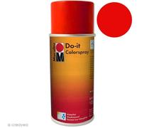 Peinture en bombe - MARABU - DO IT - 150 ml - Rouge vermillon n°30 - Satiné