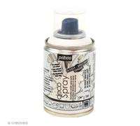 Pébéo - Peinture Acrylique en Spray - Pour la Décoration Multi Supports en Intérieur et Extérieur - Base Eau, Faible Odeur - 100 ml - Finition Brillant - Coloris Blanc Brillant