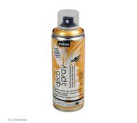 PEBEO - Peinture Acrylique en Spray - Pour la Décoration Multi Supports en Intérieur et Extérieur - Base Eau, Faible Odeur - 200 ml - Finition Nacré - Coloris Or Riche Nacré, 1 unité (Lot de 1)