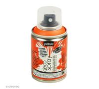 Pébéo – Bombe de peinture DecoSpray Mandarine 706 – Acrylique, finition mate – 100 ml
