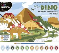 Peinture en chiffres - Dinosaures KIDEA