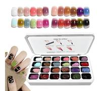 Peinture en gel Gamme de Vingt-Quatre Couleurs pour Design de French