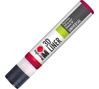 Peinture en relief Marabu "3D Liner" 3D rouge rubis 25 ml