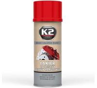 K2 Frein Rouge 400ml L346CE Laque Couleur en Aérosol Pulvérisation Freins
