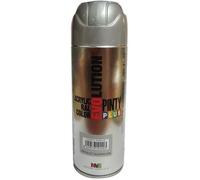 Peinture en spray - PINTY - Plus Evolution - Métallisé gris NVS268 - 400 mL - Résistante aux intempéries