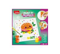 Peinture enfant au numéro Maped Creativ Burger et Multifood