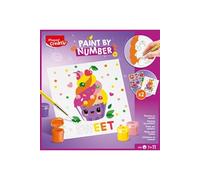 Peinture enfant au numéro Maped Creativ Cupcake et Multifood