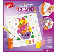 Peinture Enfant Au Numéro Maped Creativ Cupcake Et Multifood