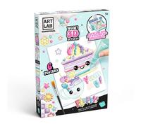 Canal Toys – Kit de peinture enfant Fluffy Paint Art Lab ART 019 – Effet 3D, 6 posters, multicolore