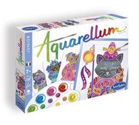 Sentosphère Peinture aquarelle Aquarellum Junior Maneki Neko - 5 couleurs - Papier vélin - Dès 6 ans