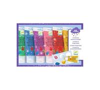 Peinture enfant Tubes de peinture à doigts avec des paillettes