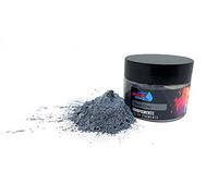 Peinture époxy | Pigments époxy | 15g | Poudre de pigment métallique perlée pour résine époxy, bijoux, art, tables, bijoux, peinture (Gris argenté)