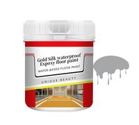 Peinture époxy pour sol - Peinture imperméable pour sol | Peinture époxy antidérapante à base d'eau pour intérieur et extérieur Bloque l'air et l'eau pour les routes résidentielles