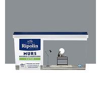 Peinture et décoration murs boiseries & radiateurs satin 2,5L RIPOLIN - Ton: Blanc Anzere