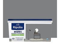 Peinture et décoration murs boiseries & radiateurs satin 2,5L RIPOLIN - Ton: Gris ardoise