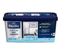 Peinture étanchéité anti-humidité satin gris lome 2.5L Ripolin