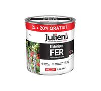 Peinture Extérieur Fer Antirouille 2l+20%gratuit - 164085 - Blanc - Julien