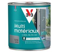 Peinture extérieure Multi-matériaux - Gris galet RAL 7045 - Satin - V33 - 0 5L
