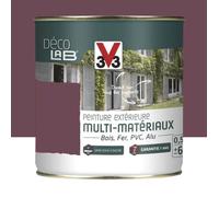 Peinture Extérieure Multi-Matériaux V33 Déco LAB Figue fraiche Satin 0,5 L