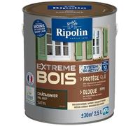 Peinture Extrême bois - Châtaignier satin - RIPOLIN - 2,5 L