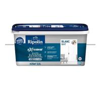 Peinture Extrême murs et plafonds - Blanc mat - RIPOLIN - 2,5 L
