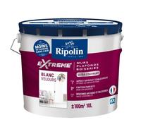 Peinture Extreme Murs Et Plafonds - Blanc Velours - - 10 L